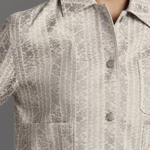 NWT Anthropologie Avec Les Filles Jacquard Chore Jacket - Picture 3 of 5